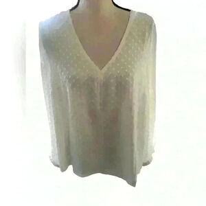 J Crew Eyelet Blouse NWT
